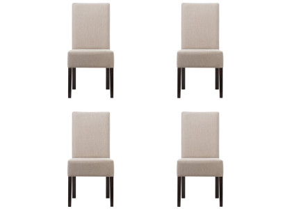 4x Chair Set Upholstery Seat Chairs Suite Waiting Room Law Firm Practice Lounge